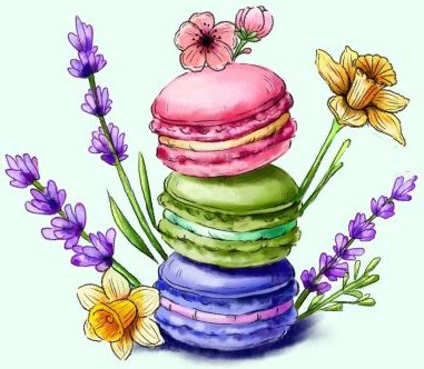 Simply Macarons Logo